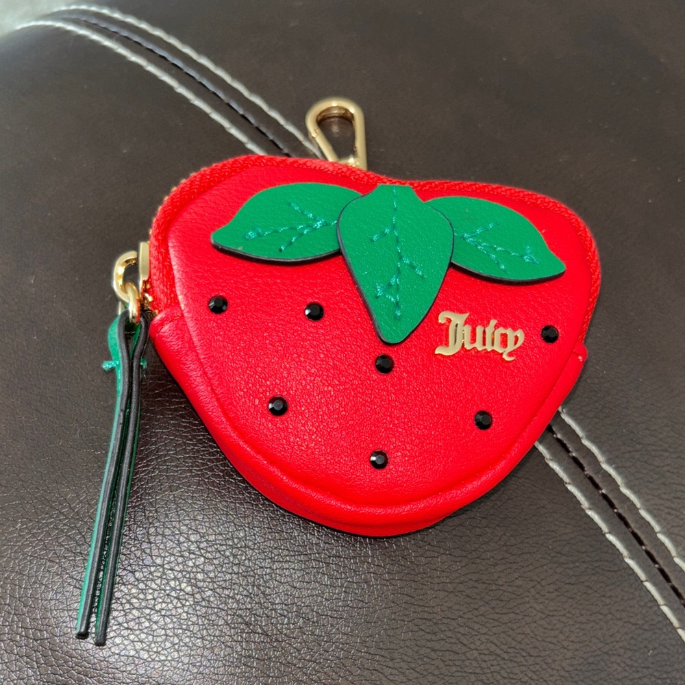 Juicy Couture Red Strawberry Pouch